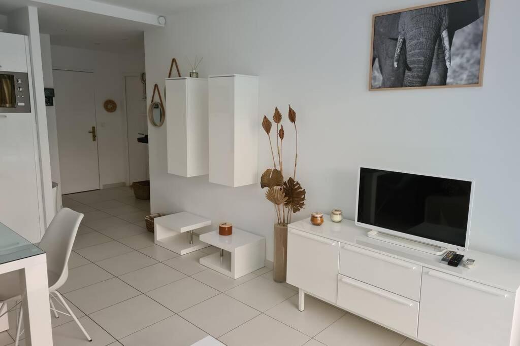 Le Lodge, T2 Classe 3 Etoiles Avec Jardin, Parking, Piscine & Mer A 2 Pas Menton Exteriér fotografie