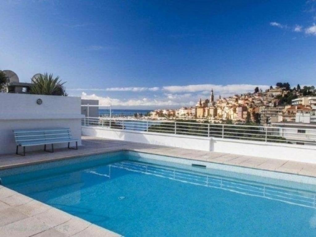 Le Lodge, T2 Classe 3 Etoiles Avec Jardin, Parking, Piscine & Mer A 2 Pas Menton Exteriér fotografie